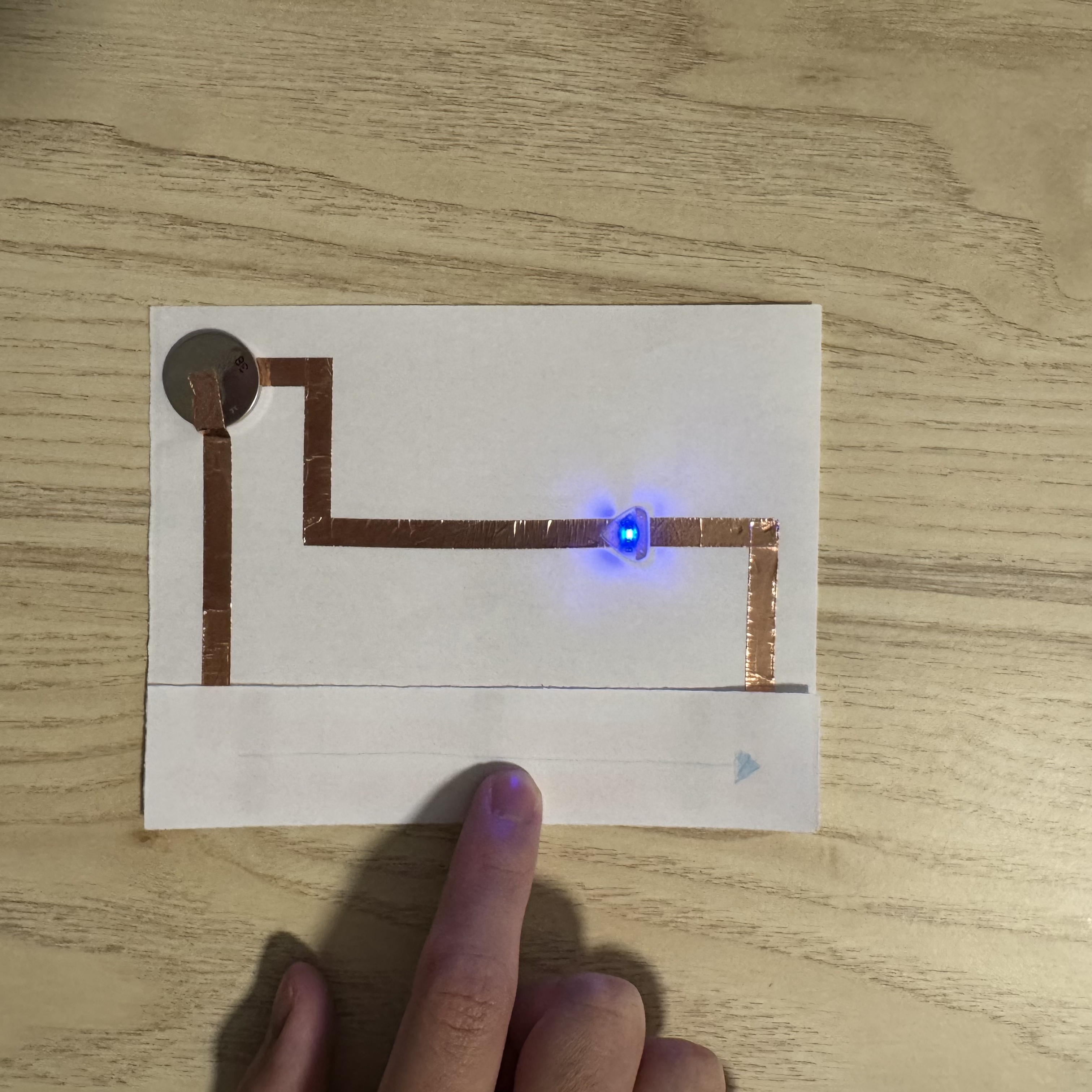 Different keys are illuminated