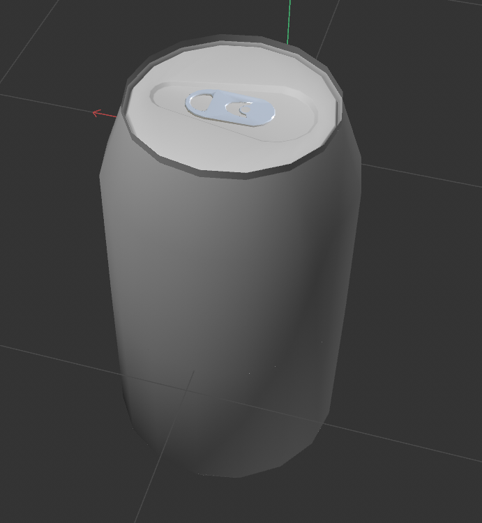 Zero Sugar Coke  model (front)