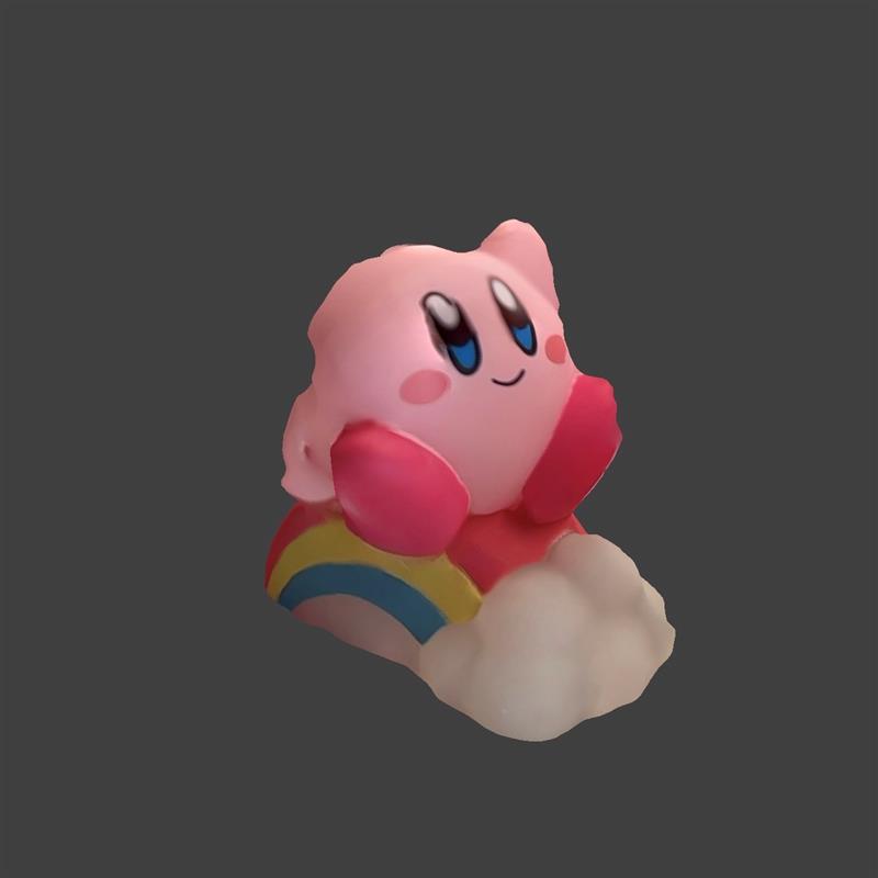 Kirby the Star 3d scan